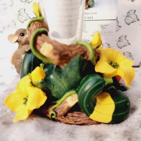 Charming Tails 93/104 "Pumpkin harvest" With Box and papers - Picture 12 of 15